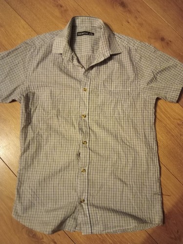 Mens short sleeved checked - short,