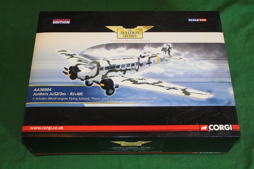 Corgi aviation junkers ju52 - corgi, 3m