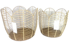 2 Piece Zara Home Wicker