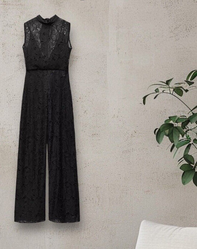 Nwt zara mixed jumpsuit - jumpsuit, with