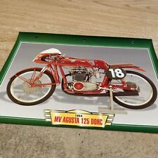 Mv Agusta 125 Dohc 1954 Form Card Motorbike Passion Collection Atlas
