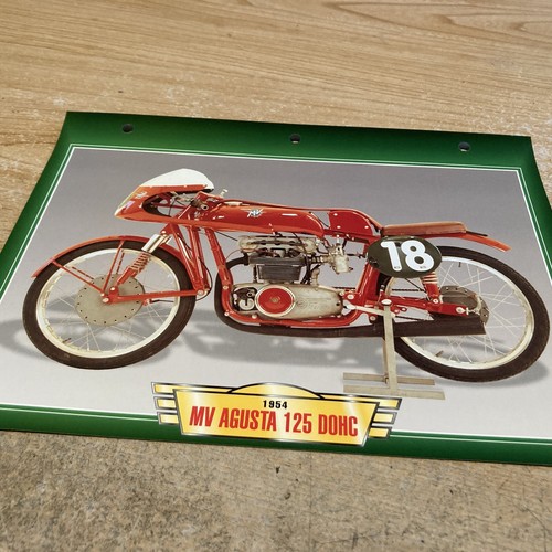 Agusta 125 dohc 1954 - agusta,