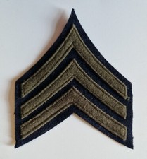 Vintage U.S Army Sergeant Chevrons - Military Patch