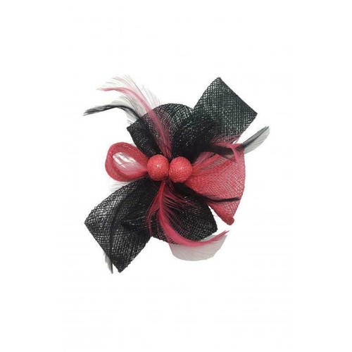 Flower hair clip feathers - hair,