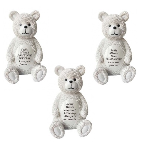 Memorial sitting teddy - sitting, bear