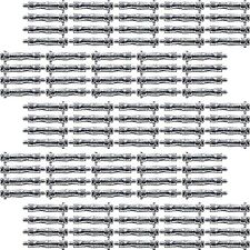 100 Molly M4 Metal Cavity Wall Plasterboard Fixing 33 mm Anchor Plug 40mm Screw