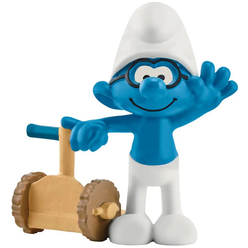 Schleich brainy smurfway - brainy,