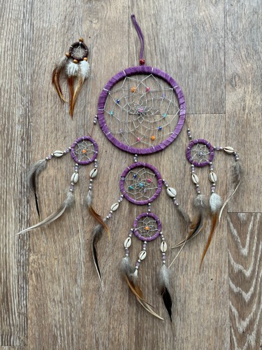 Purple dreamcatcher with - purple,