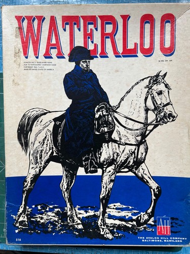 Vintage waterloo board - board, game