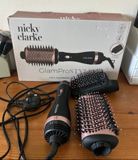 Nicky Clarke GlamPRO 3 in 1 Volumising Hot Air Styler. Boxed excellent condition