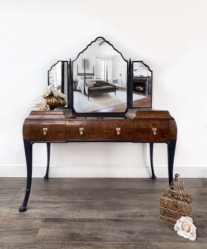 Walnut burr and navy antique - walnut,