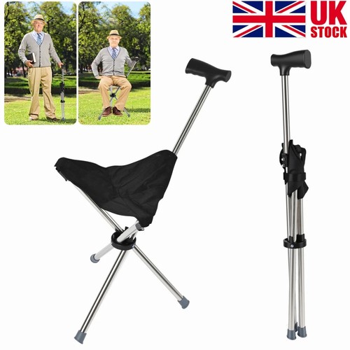 2in1 folding walking stick - 2in1,