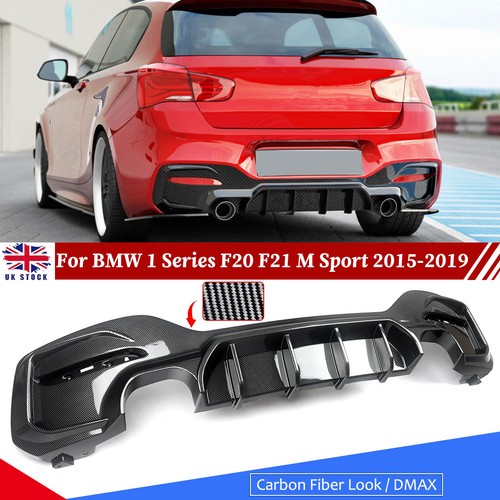 Carbon look rear bumper - carbon,