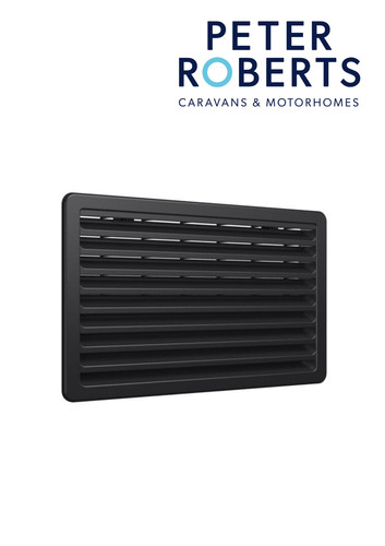 Thetford fridge vent black - fridge,