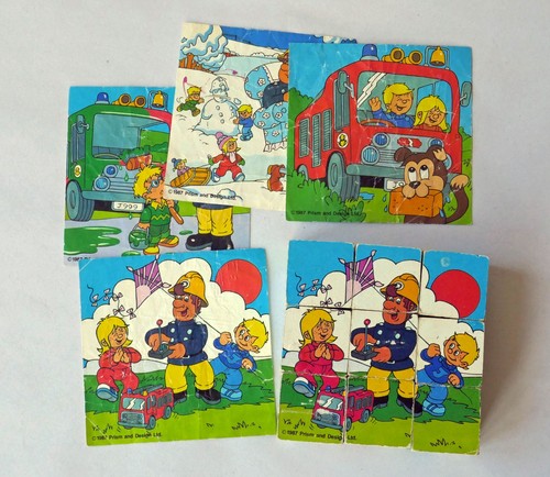 Set vintage fireman sam - of, 9