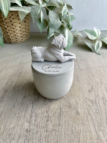 Personalised pug dog - personalised,