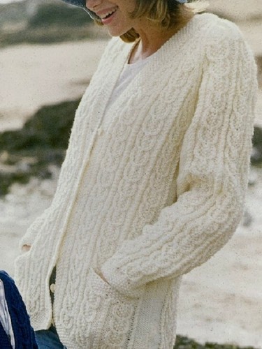 Knitting pattern family aran - pattern,