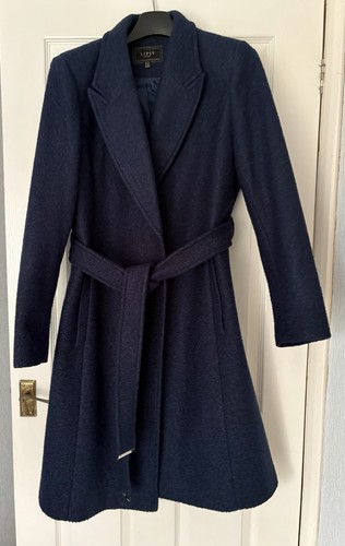 Lipsy navy blue relaxed belted - navy,
