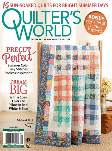 Quilters world magazine - quilters,