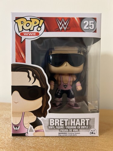 Bret hart wwe funko - hart, 25