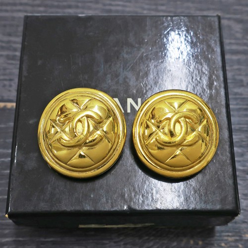 Chanel gold plated - gold, cc