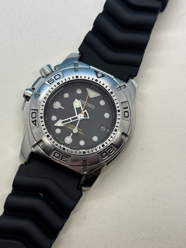 Seiko 5m62 0ay0 lefty kinetic - seiko,