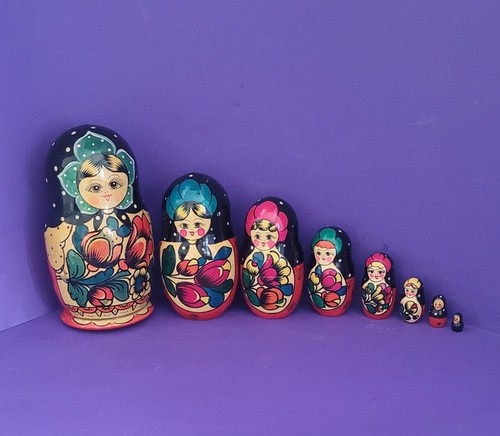 Russian semenov nesting dolls - russian,