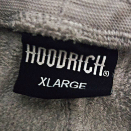 Hoodrich men grey - grey, logo