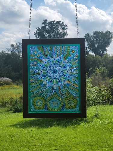 Framed paperweight style - framed,