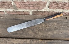 Vintage May Roberts & Co Palette Knife Putty Knife Lignum Vitae Handle Old Tool