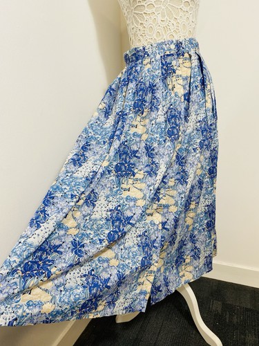 Vintage liberty blue - blue, floral