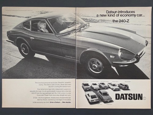 1970 page print - ad, datsun