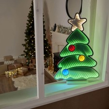 Christmas tree silhouette - christmas,