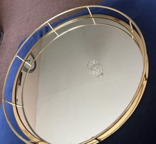 Gold Mirrored Serving Tray