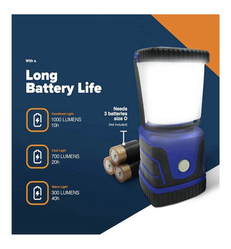 Led camping lantern - lantern, waterproof