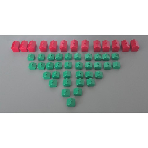 Monopoly house hotel set - &,