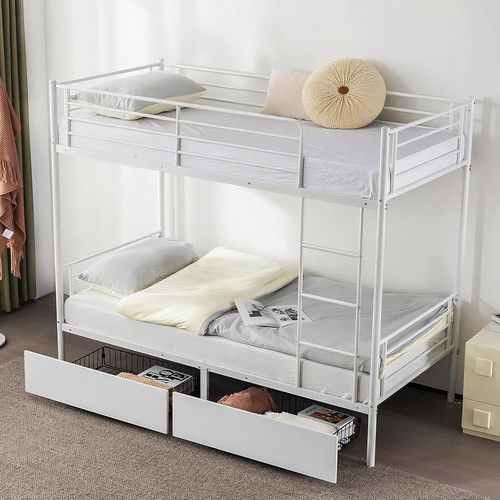 Heavy duty metal bunk - bunk, bed