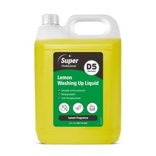 Washing up Liquid 5L Takeaway Biodegradable Lemon