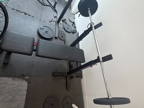 Weight bench and weights - weight,