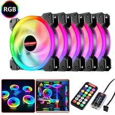 Desktop rgb fans - 5x, 12cm