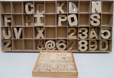 Papier Mache Letters and