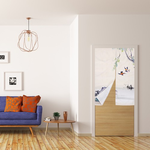 Door drape room dividing - drape,