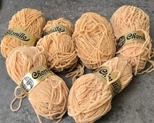 6 Balls Sirdar Chenille Knitting Wool Col 520 Beige Camel Colour