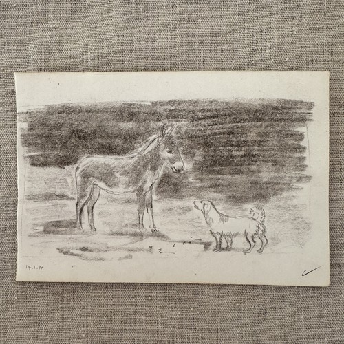 Original 1977 pencil - 1977, sketch