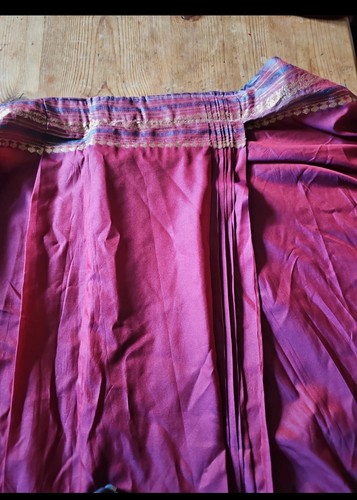 Saree with pleates sewn into - pleates,