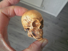 Carved cyprus wood netsuke