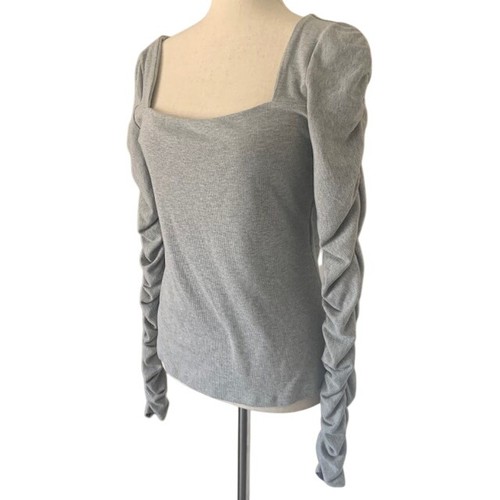 Elodie square neck ruched - neck, long