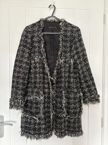 Zara woman bouclé tweed - zara,