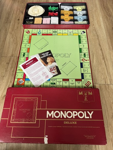 Vintage monopoly deluxe - vintage,