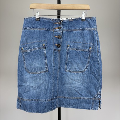 Seasalt denim line skirt - a-line,